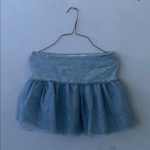 Grey Sparkly justice Skirt